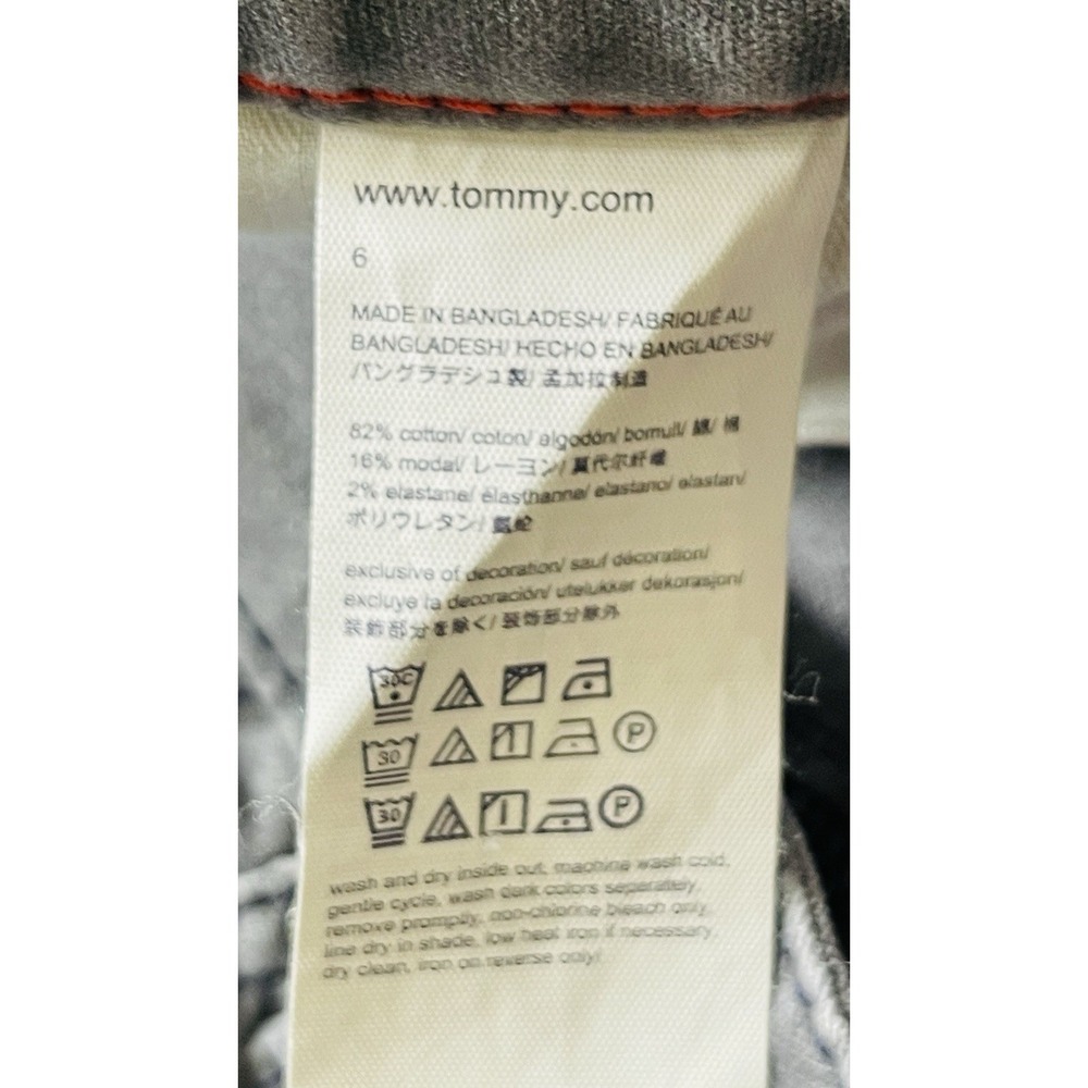 Tommy Hilfiger gray corduroy pants, Slim Fit, Size 26,hemline At The Bottom, EUC - Picture 4 of 7